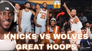 Knicks Vs Wolves Highlights Reaction
