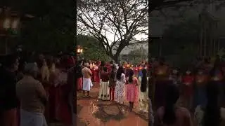 #india #village #kerala #pooram #velichappaad thullal