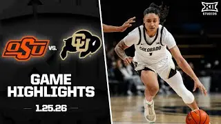 Oklahoma State vs. Colorado Game Highlights | 2025-26 Big 12 Women’s Basketball