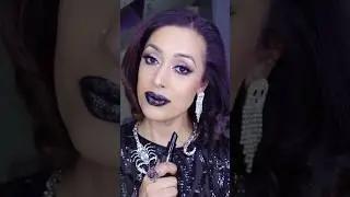 Affordable Halloween black lips! Ultimate Icons Lip Paint Black by Barry M #halloween #blacklipstick