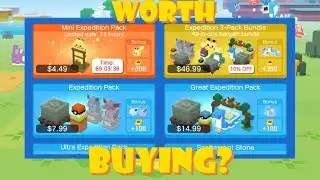 Pokemon Quest - Are the Expedition Packs Worth Buying?