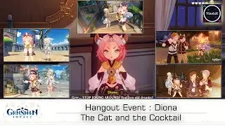 Diona Hangout Event - The Cat and the Cocktail | Genshin Impact (All Endings)