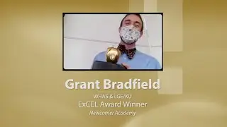 ExCEL Award Winner -- Grant Bradfield