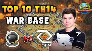 Top 10 TH14 Clash World Championship Qualifier Bases | SpaceStation vs QSFN Bases