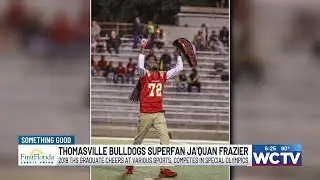 Something Good: Thomasville Bulldogs superfan Ja'Quan Frazier fixture in the stands