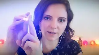 ASMR | Gentle and Slow Light Triggers (Flashlight & Candle)🕯️🔦