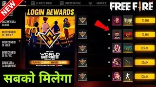 FFWS ALL FREE REWARDS IN FREE FIRE. HOW TO GET GLOO WALL AND EMOTE IN FREE FIRE.