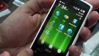 Acer beTouch E100 Hands on HD - www.TelefonulTau.eu