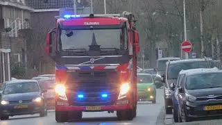 Brandweer Tilburg-Centrum met spoed naar ongeval Koningsoordlaan Berkel enschot