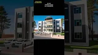 School Design || SCHOOL Plan || 38&times;60 House Plan || Morden School Design || #shorts