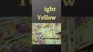 Indian Currency Colors #shorts #quarktamil124