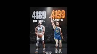 🚨BREAKING NEWS: STAT Stephen Curry Has More Career Three-Pointers Then Free Throws! 🔥#NBA #Stats