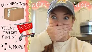Weekly Vlog | Callie Danielle Unboxing | Recent Target Finds | Quick Adobe Illustrator Tip & More!
