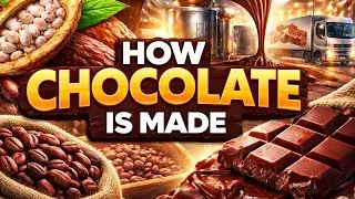 How Chocolate Is Made &ndash; From Cocoa Beans to Chocolate Bars [Full Progres]