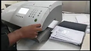 @DOP Franking machine #post office # letter printing machine in post office
