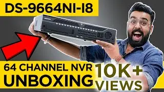 64 Channel NVR - DS-9664NI-I8 🔥🔥 Unboxing Video