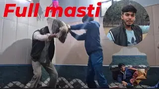 Aryan ke ghr hue pillow fight 🤪 full mja aagya 🤣🤣| 01/365 days challenge 💪 | Daily vlogs 