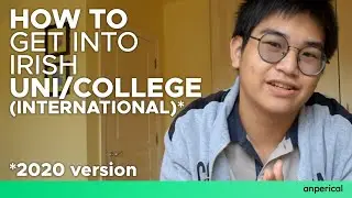 How to get into Irish Universities (International students) - 2020