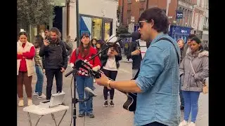Stray Melody - Through the Dark - Live Busking on Grafton Street June 2023