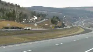Arrived in Quebec from New Brunswick - Across Canada Road Trip