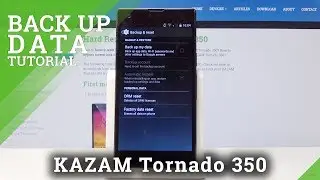 How to Enable Google Backup in KAZAM Tornado 350 - Create a Google Account