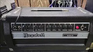 Randall RG80-PH boosted with Boss SD-1 - Rola Celestion G12-80