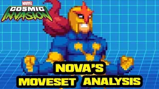 MARVEL Cosmic Invasion - Nova's Moveset
