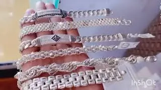 Beautiful Silver Bracelet Trending Design ll Silver Bracelet Design | Silver Bracelet Design For Men