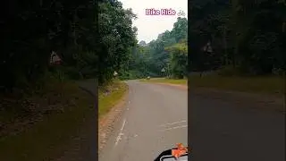 Bike Ride in Mansoon #nature #rider #travel #shorts #viral