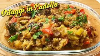 ORTAGGI in PADELLA. Se hai una Melanzana, un Peperone...prepara questo contorno!