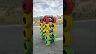 Five Big Tyre RC Moka Cars & Rc One Lamborghini Cars Hath Aya 😱