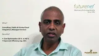 The pandemic acting as a catalyst for the growth of Cloud - Video byte by L Ashok, MD - Futurenet