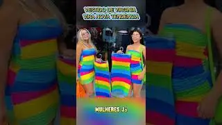 VESTIDO DE VIRGINIA VIRA TENDENCIA #virginia #noticias #fofoca