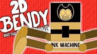 BENDY BOSS BATTLE | 2D Bendy and the Ink Machine (Reece's Story Ending - BATIM Fan Game)