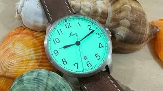 Laco Valencia 42mm Navy Watch Automatic FLD