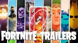 ALL Fortnite Cinematic Trailers (Seasons 1-13) REVERSED