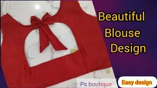 Blouse Design | Modern Blouse Back Neck Designs | cutting and Stitching Back Neck Blouse Design