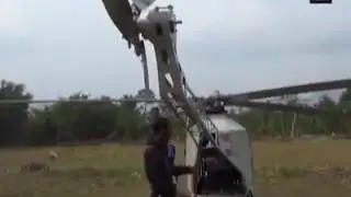 Helicopter man of Assam