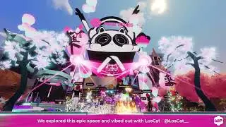 The WIP Meetup 03/20/2025 ft BayBackner, MAKEANFT,  @decentraland_foundation LosCat Mash by Paradoxx