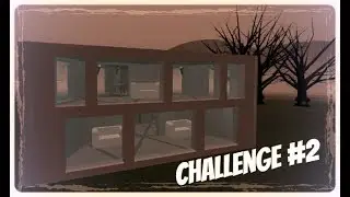 Unturned Challenge #2 | Modern Triangular House (Building in Deadzone)