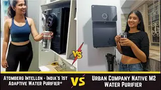 Atomberg Intellon vs Urban Company Native M2 Water Purifier RO+UF+UV+Alkaliser detail comparsion.