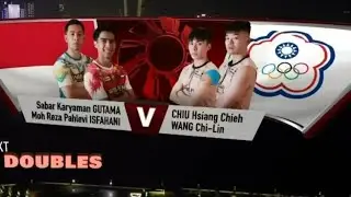 Sabar Karyaman Gutama/Reza Pahlevi Isfahani vs Chiu Hsiang/Wang Chi Lin | World Tour Finals 2025