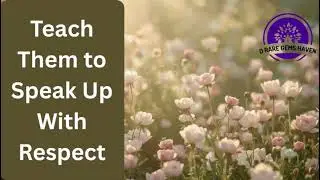 Teach Kids to Speak Up With Respect | Confident Parenting Tips #muslimah #viralislamicvideo 
