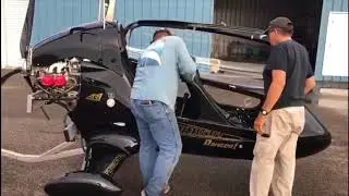 AR-1 Enclosed gyro by SilverLight Aviation test flight by Greg Spicola