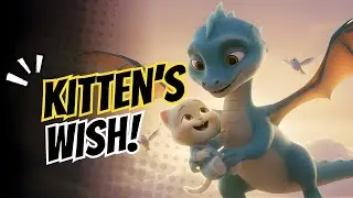 When a Little Cat’s Wish Came True 🐱✨ | Magical Animated Story