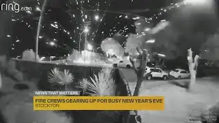 Stockton firefighters plead for public to not light fireworks, shoot guns this New Year's Eve