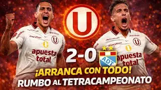 ¡LA U GANÓ 2-0 EN EL DEBUT! ¿ILUSIONA EL TETRACAMPEONATO? | RESUMEN Y ANÁLISIS 