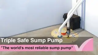 TripleSafe sump pump