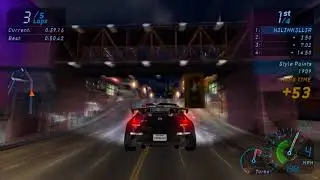 Need For Speed: Underground (PC) - Nissan 350z Race (60FPS) (HD)