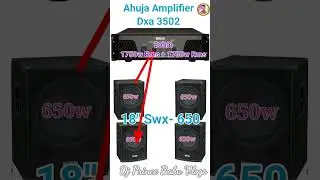 Ahuja Swx 650w Price Or Ahuja Dxa 3502 Amplifier Review 2024